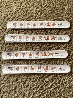 Speech Therapy Feeling Slap Bracelets NEW